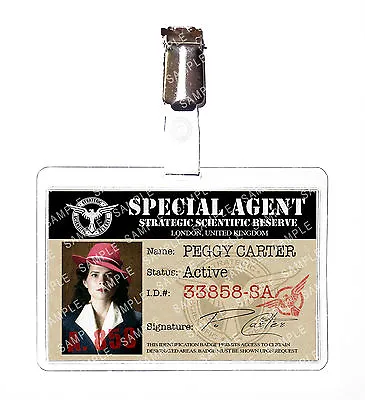 Buy Agent Peggy Carter Red Hat Marvel Cosplay Prop Costume Gift Comic Con Halloween • 6.99£