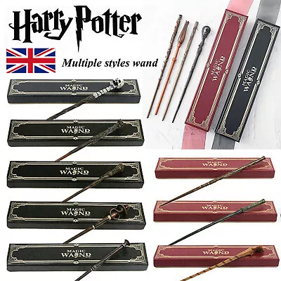 Buy Harry Potter Magic Wand Dumbledore Hermione Luna Cosplay Stick Prop Boxed Gifts • 14.39£