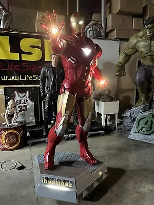 Buy Life Size Ironman 2 Clean Edition 1:1 Full Size Statue With LED Lights • 7,871.01£