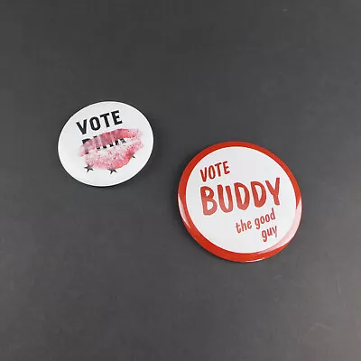 Buy GREASE RISE OF THE PINK LADIES Vote Pink & Buddy Original TV Props (0034-2581) • 7.84£