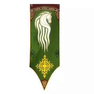 Buy Lord Of The Rings Rohan Banner Flag LOTR Gondor The Hobbit Comic Con Film Prop • 16.62£