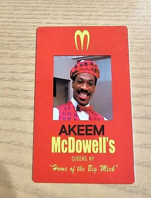 Buy Akeem McDowells Work ID Coming To America Movie MADE ON METAL/ALUMINUM • 6.57£