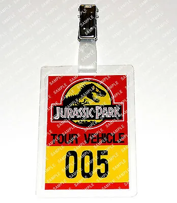 Buy Jurassic Park Dinosaur Tour Vehicle Cosplay Costume Prop Comic Con Halloween • 6.99£