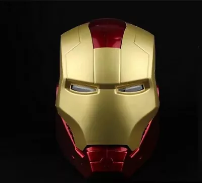 Buy Avengers Iron Man Helmet 1:1 Mask Open Eyes Glowing Model Props New • 51.46£