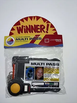 Buy Fifth Element Multi Pass ID Badge Prop Replica Leeloo Dallas 1 To 1 Cosplay Nib • 9.44£