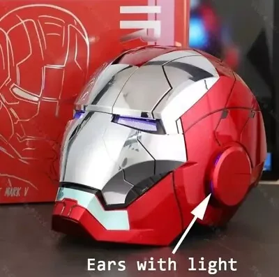 Buy Iron Man Upgraded Model AutokingMk5 Helmet Remote /Voice Control Big Sale ⭐️🇬🇧 • 260£