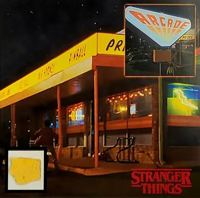 Buy Authentic STRANGER THINGS Palace Arcade Tile Piece Screen Used • 28.34£