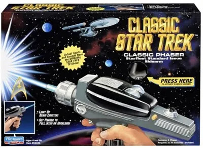 Buy Playmates - Star Trek Phaser - Original Series Type-2 Replica - Lights & Sound • 28.90£