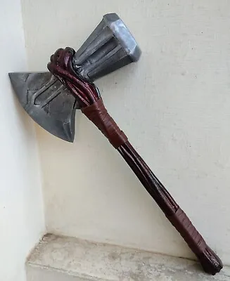 Buy Avengers Infinity War Thor Stormbreaker Axe 1:1 Metal Prop Weapon Hammer • 139.99£