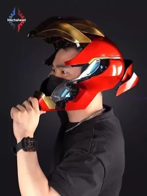 Buy Autoking Iron Man MK50 Helmet 1:1 Wearable Voice Control Deform Explosive Mask • 349.99£