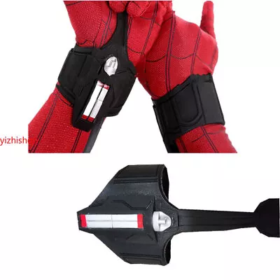 Buy Iron Spider-Man Homecoming No Way Home Web Shooter Halloween Cosplay Props Decor • 19.19£