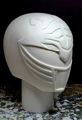 Buy Screen Cast White Mighty Morphin Power Rangers Helmet Resin Cast Cosplay Prop • 140.80£