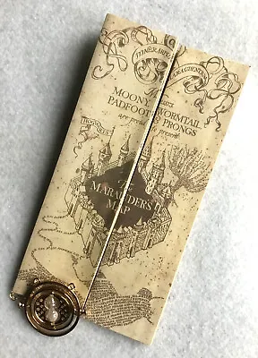 Buy Harry Potter Marauder Map And Hermione Grangers Time Turner Necklace, Film Prop • 5.61£