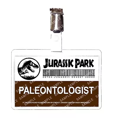 Buy Jurassic Park Paleontologist Cosplay Film Prop Fancy Dress Comic Con Halloween • 6.99£