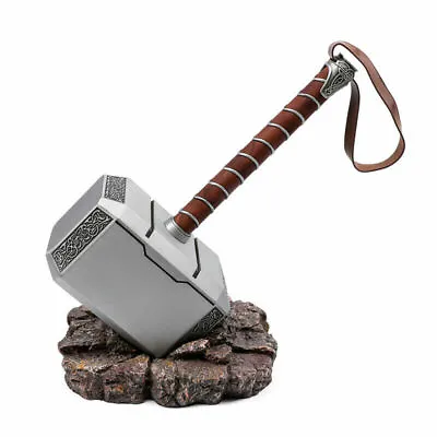 Buy Thor Hammer 1:1 Mjolnir Metal Replica Resin Base Avengers Prop Replica UK Seller • 170.98£