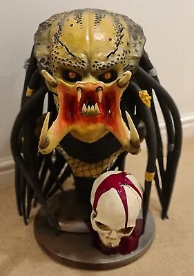 Buy 1:1 Predator Display Bust - Mask Cosplay The Predator Alien  • 495£