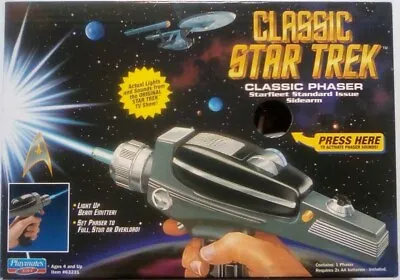 Buy Star Trek The Original Series Classic Phaser 1:1 Scale Prop Replica Playmates • 27.95£