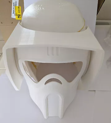 Buy Star Wars Biker Scout Helmet 3D Printed Wearable DIY Kit *please Read Descript* • 45£