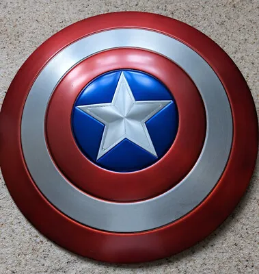 Buy Marvel Avengers: Captain America Shield, Metal  Replica - Endgame 60cm Diameter  • 105£