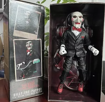 Buy Saw Billy Puppet Prop Replica Jigsaw Horror Trick Or Treat Studios Doll - New • 350£