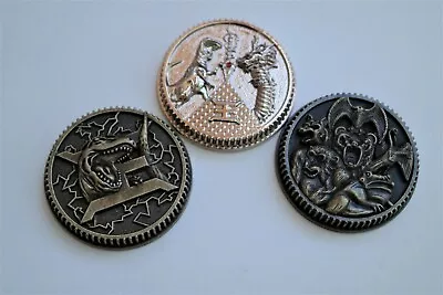 Buy Ultimate Ninja Tribal & Gem Power Coins Set Of 3 Made For Ranger Legacy Morpher • 42.52£