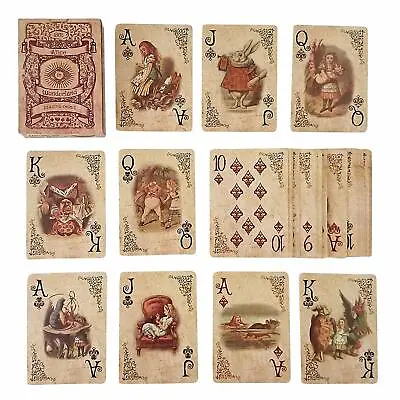 Buy Alice In Wonderland Playing Cards Party Props Decoration Theme Full Set • 6.99£
