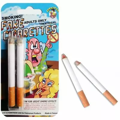 Buy Pretend Fake Smoke Smoking Actors Puff Cigarettes Fancy Dress Stage Prop Joke • 4.19£