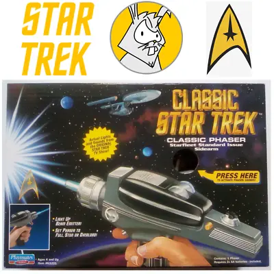 Buy Star Trek Phaser - The Original Series Type-2 Replica - Light & Sound • 25£