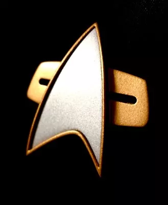 Buy Replica Star Trek Voyager Combadge PROP • 30.25£