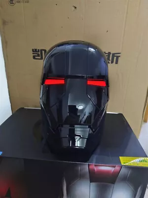 Buy AUTOKING Iron Man All Balck Cool MK5 Mask 1:1 Helmet Wearable Voice-control Auto • 144.99£