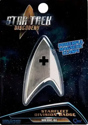 Buy Star Trek Discovery Medical Division Magnetic Badge 1:1 Scale Cosplay Replica • 17.99£