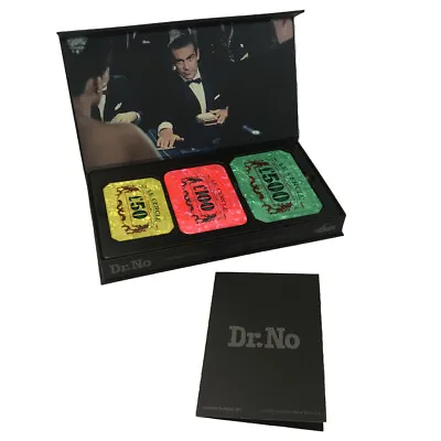 Buy 007 James Bond Dr. No Casino Plaques Limited Edition Prop Replica In Stock Now • 103.90£