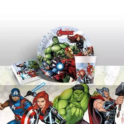 Buy Marvel Avengers Party Supplies Decorations Balloons Tableware Infinity Stone • 5.40£
