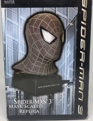 Buy Master Replicas Spider-Man 3 Black Scaled Replica Mask - Boxed /w Cert Of Auth • 59.99£