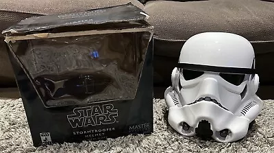 Buy Star Wars Master Replicas Stormtrooper ABS Helmet Collectible Boxed 2007 • 229.95£