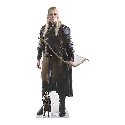 Buy Legolas From The Lord Of The Rings Cardboard Cutout Official Standee FREE Mini • 40.99£
