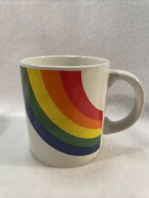 Buy Vintage 1984 FTDA Rainbow Mug Stranger Things Prop • 11.34£