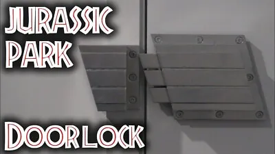 Buy Jurassic Park Door Lock - 3D Printed Replica Prop - Dinosaur Man Cave Display • 29.99£