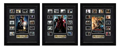 Buy Iron Man 1,2 And 3  Filmcell Poster Prop Set • 74.95£