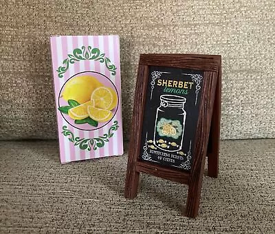Buy Harry Potter Geek Gear Sherbet Lemons Mini Shop Display Stand Sign Prop • 9.99£
