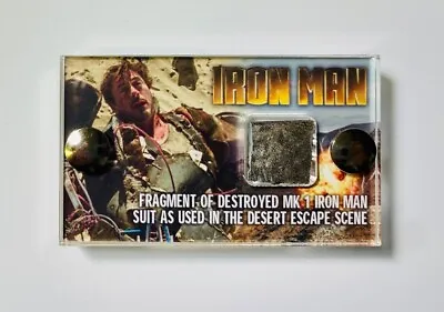 Buy Iron Man Production-Used Suit Destroyed Suit Piece Movie Prop With COA • 45.99£