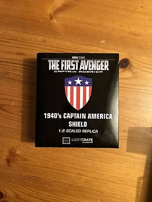 Buy EFX Sports Marvel Studios Captain America 1:6 Scaled Replica 1940 Shield • 6.99£