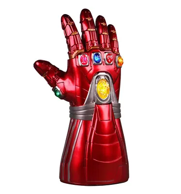 Buy Adult Iron Man Glove Gauntlet LED Thanos Avengers Endgame Infinity War Props • 25.99£