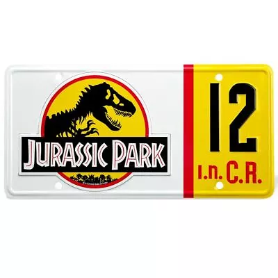 Buy Jurassic Park Dennis Nedry's Licence Plate Numberplate - Doctor Collector • 23.95£