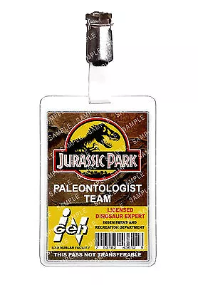 Buy Jurassic Park Paleontologist Cosplay Film Prop Comic Con Comic Con Halloween • 6.99£