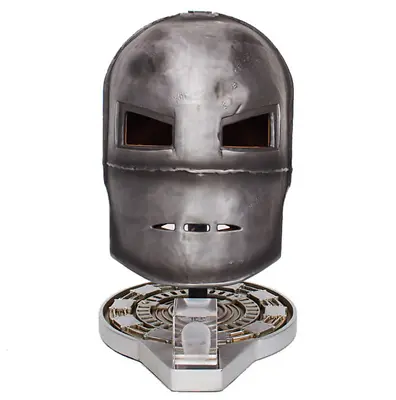 Buy Marvel First Generation Iron Man MK1 1:1 Full Metal Helmet Mask Cosplay Props • 335£