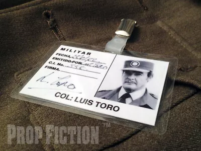 Buy Cosplay Display Prop: Octopussy - Colonel Toro Military Pass / Security ID Card • 5.85£