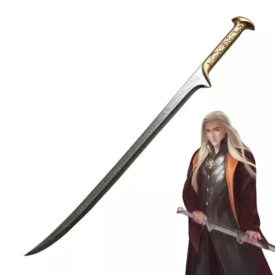 Buy Elf  Latex Sword      Cosplay Prop And Fighting Elven Blade Elves Thranduil Lotr • 24.99£