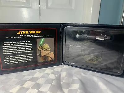 Buy Star Wars Master Replicas Yoda Lightsaber .45 Scale • 50£