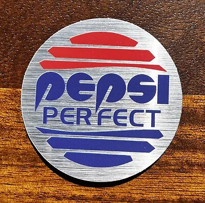 Buy Back To The Future 2 II Pepsi Perfect, Sticker, Decal, Brushed Effect 6x6cm • 2.75£